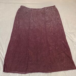 Anna Sui Vintage Ombré A-Line Skirt
